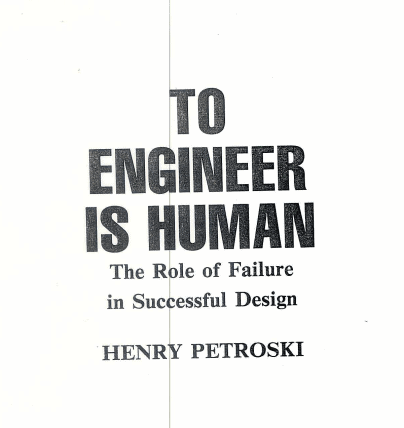 To Engineer is Human PDF